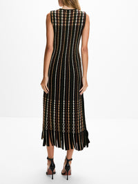 Amina Knit Dress,ULLA JOHNSON,NOCTIS,Image 4