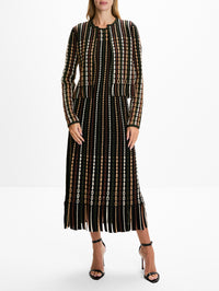 Amina Knit Dress,ULLA JOHNSON,NOCTIS,Image 5