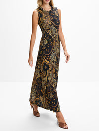 Oria Dress,ULLA JOHNSON,TWILGHT PAISLEY,Image 3