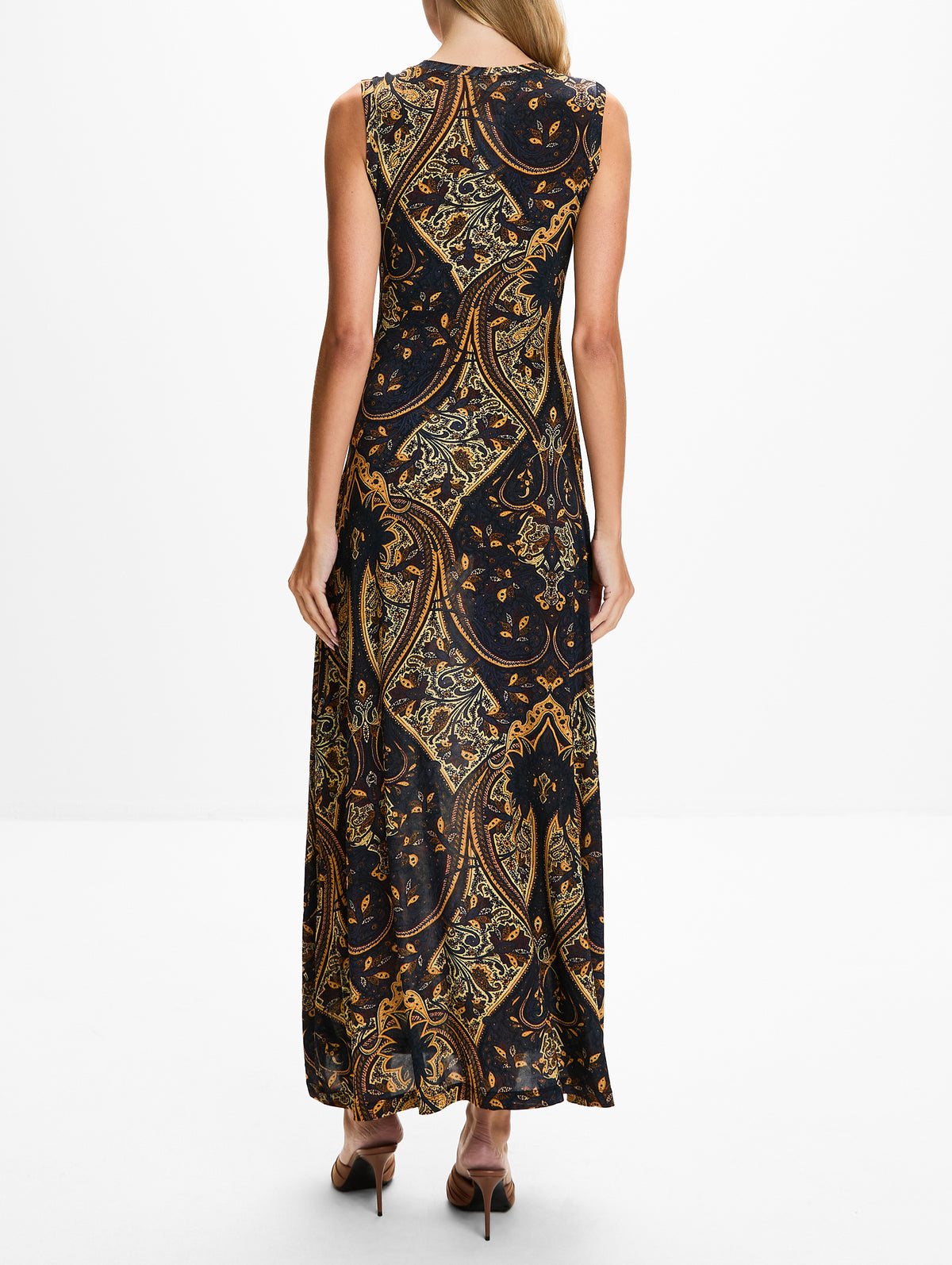 Oria Dress,ULLA JOHNSON,TWILGHT PAISLEY,Image 4