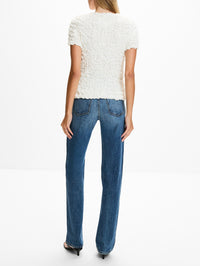 Polly Top,KHAITE,CHALK,Image 3