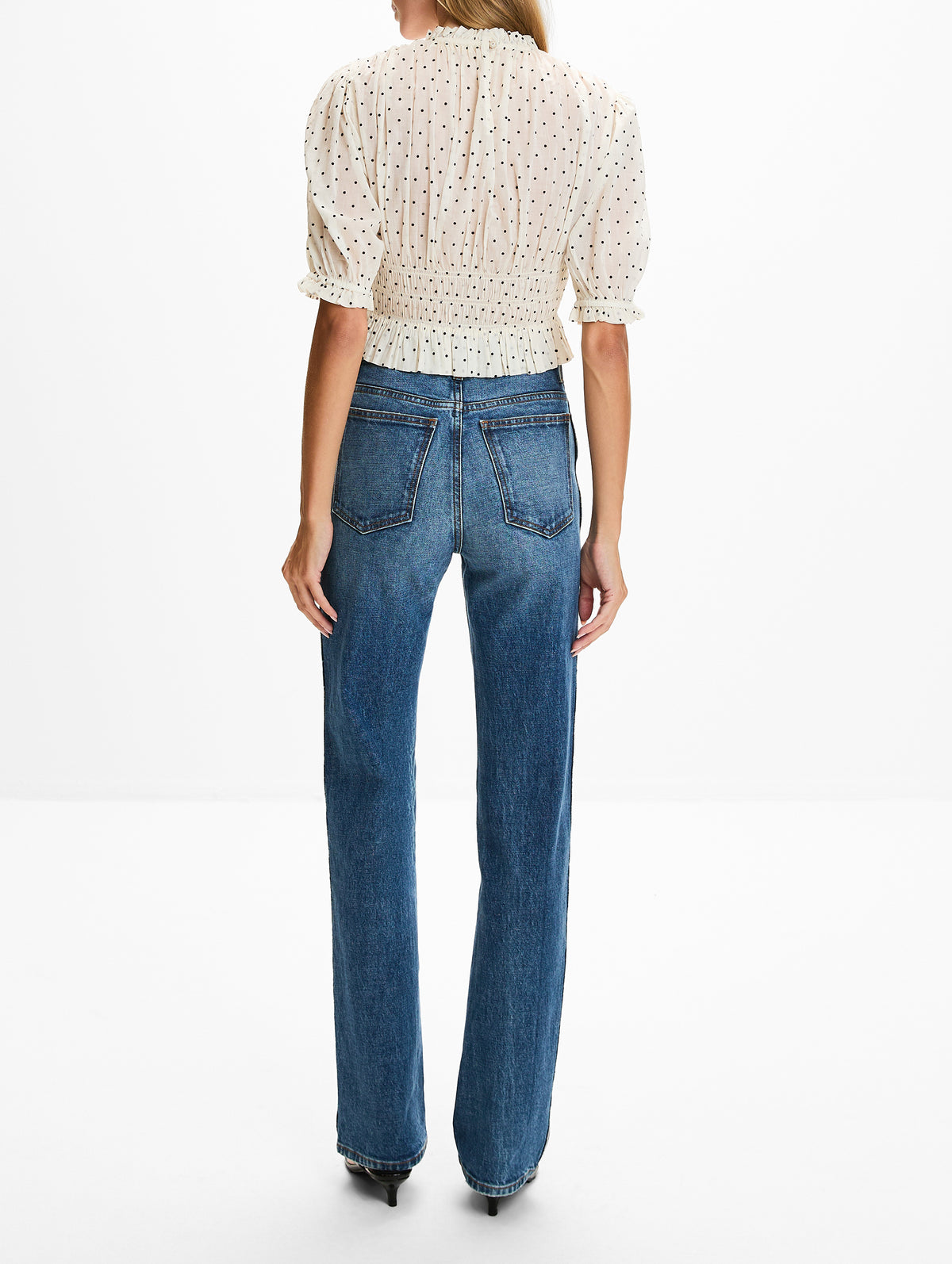 Rae Top,ULLA JOHNSON,BLANC,Image 3