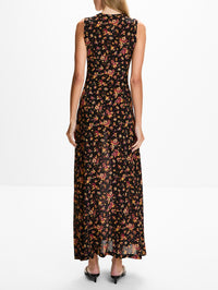 Orla Dress,ULLA JOHNSON,NOIR FLORAL,Image 4