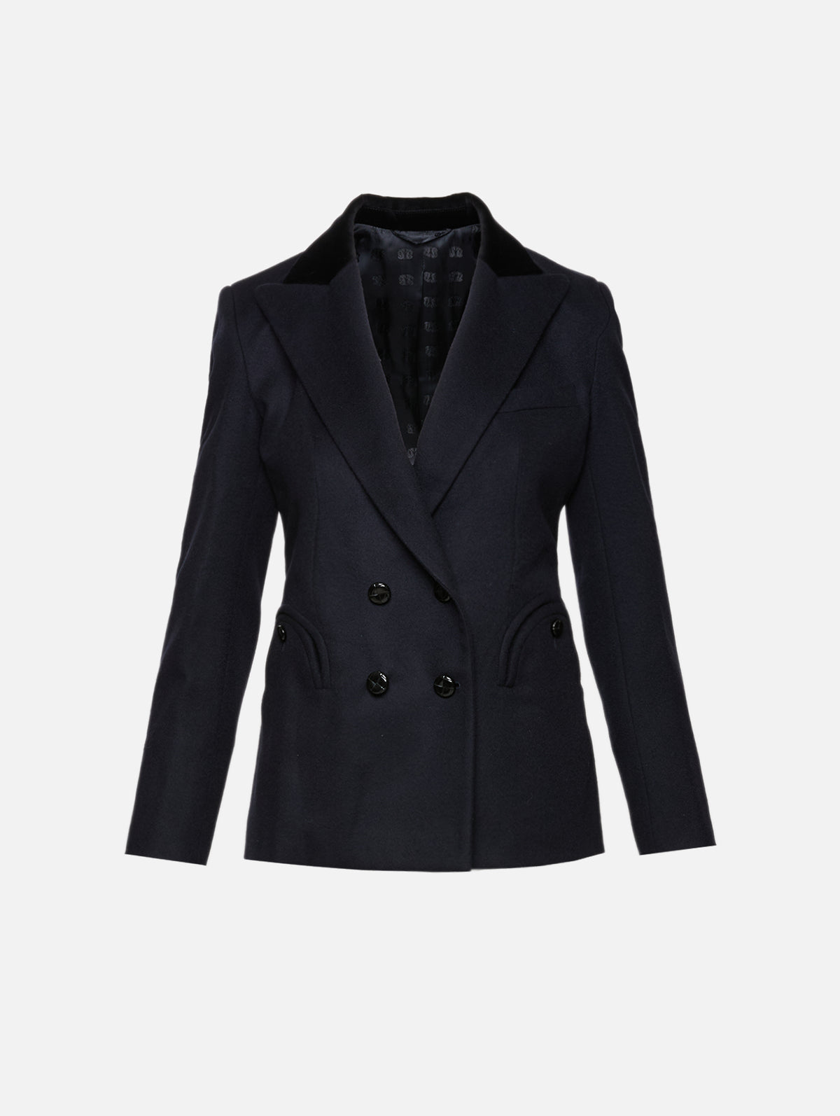 Mystere Charmer Blazer,BLAZÉ MILANO,NAVY,Image 2