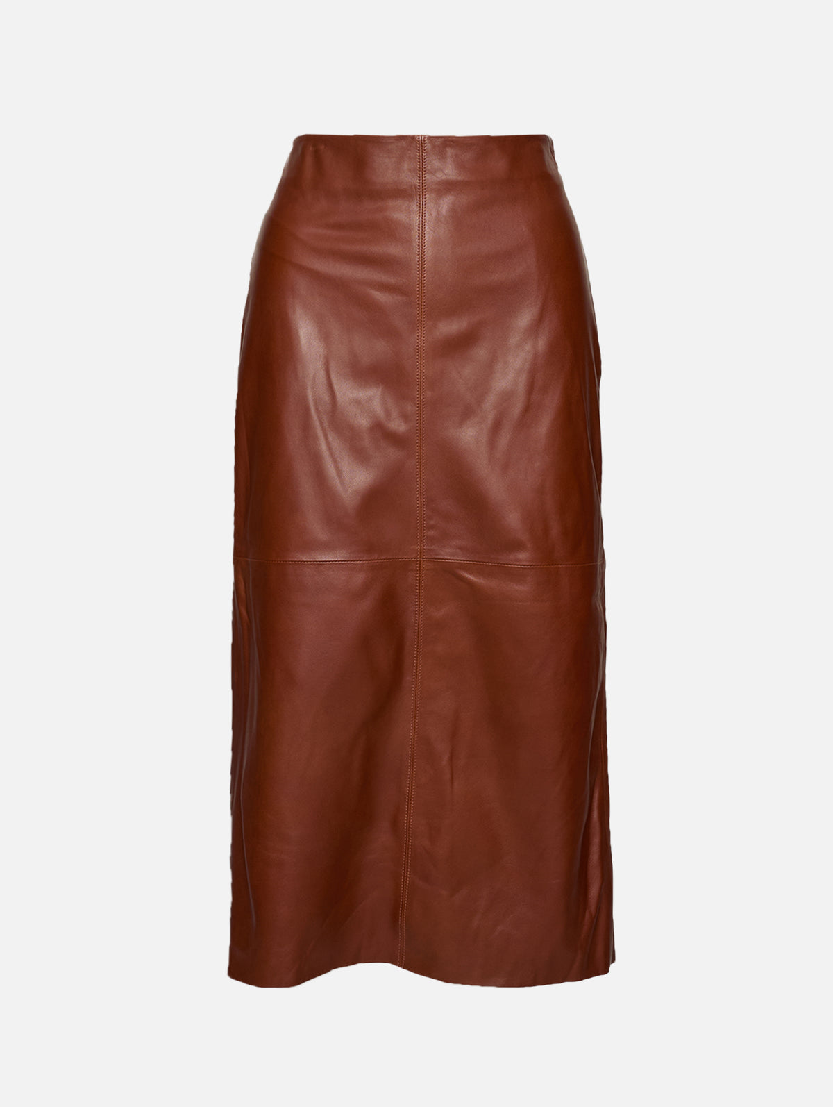 Calvin Skirt,KULSON,COGNAC,Image 1