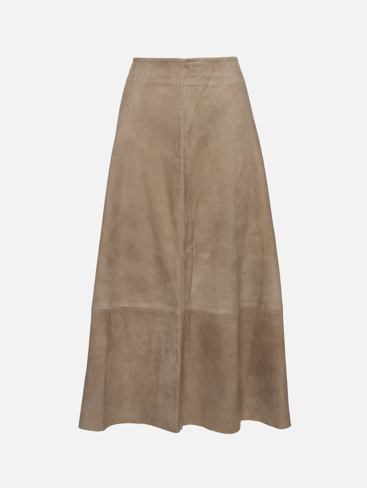 Suede Circle Skirt,ST AGNI,EARTH,Image 1