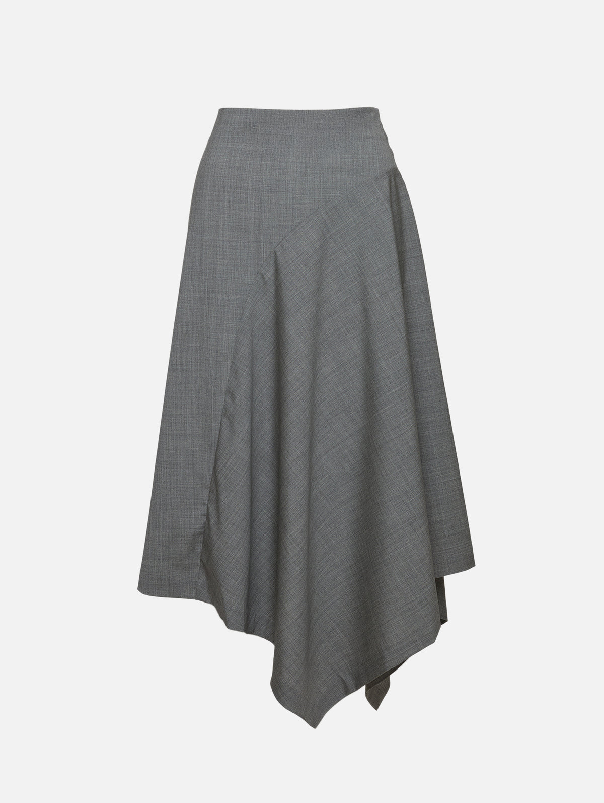 Wool Skirt,ST AGNI,PUMICE,Image 1