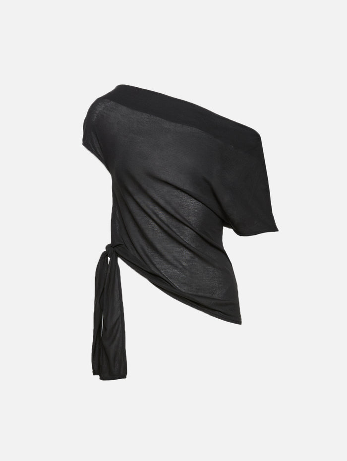Off Shoulder Top,ST AGNI,CHARCOAL,Image 1