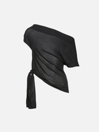 Off Shoulder Top,ST AGNI,CHARCOAL,Image 2