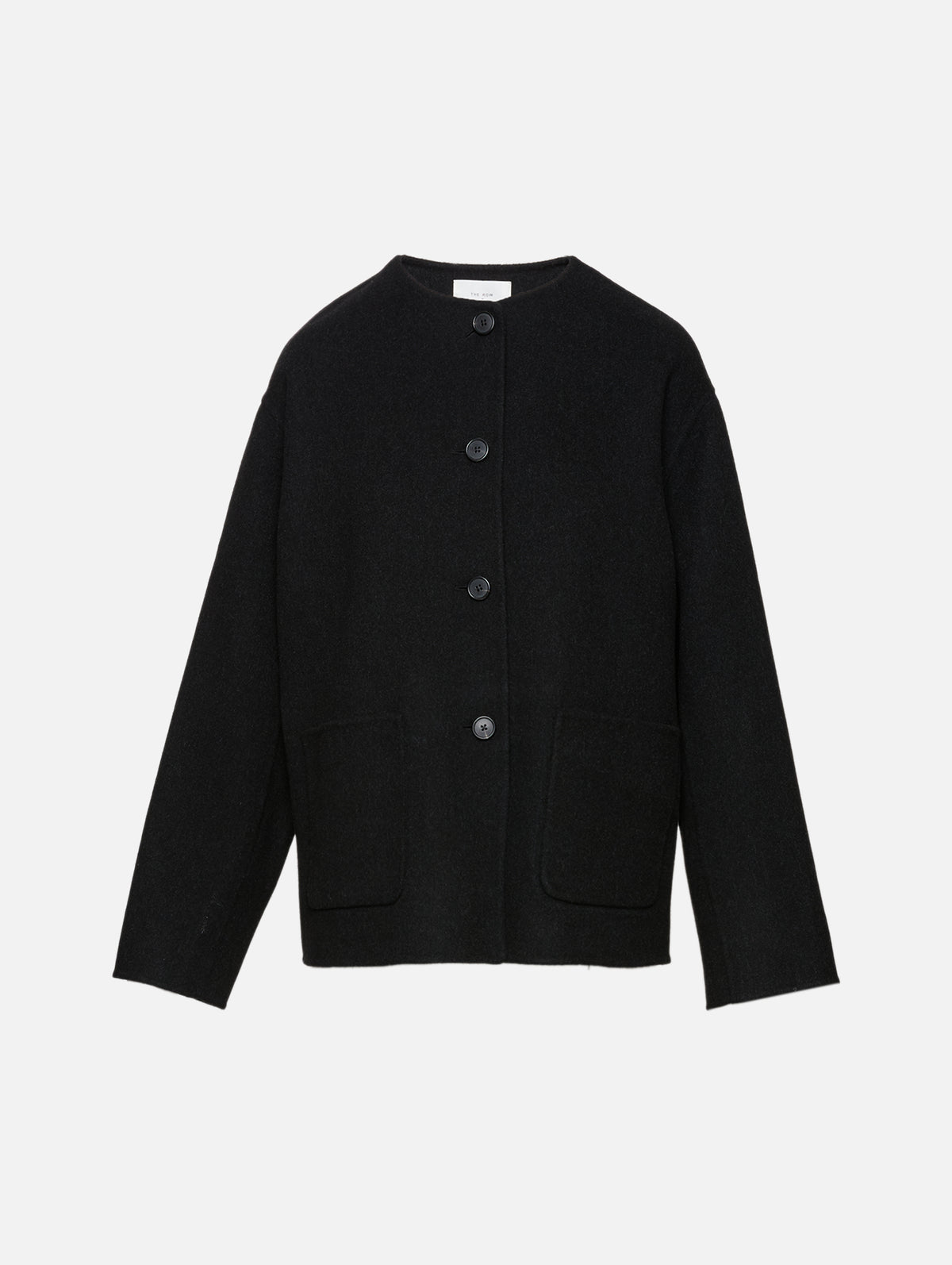 Quintus Jacket,THE ROW,DARK CHARCOAL,Image 1