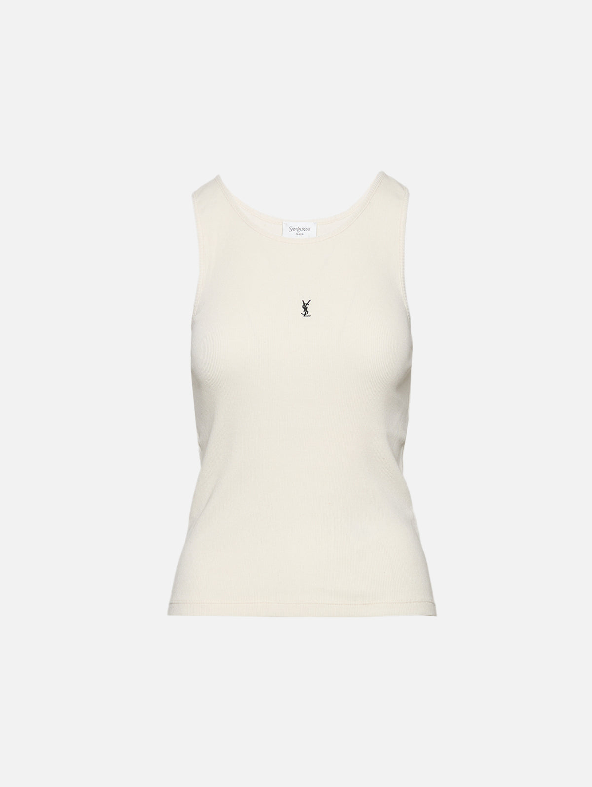 Tank,SAINT LAURENT,NATURAL BLACK,Image 1