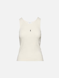 Tank,SAINT LAURENT,NATURAL BLACK,Image 1