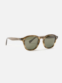 Eyles Sunglasses,OLIVER PEOPLES,OLIVE BARK,Image 2