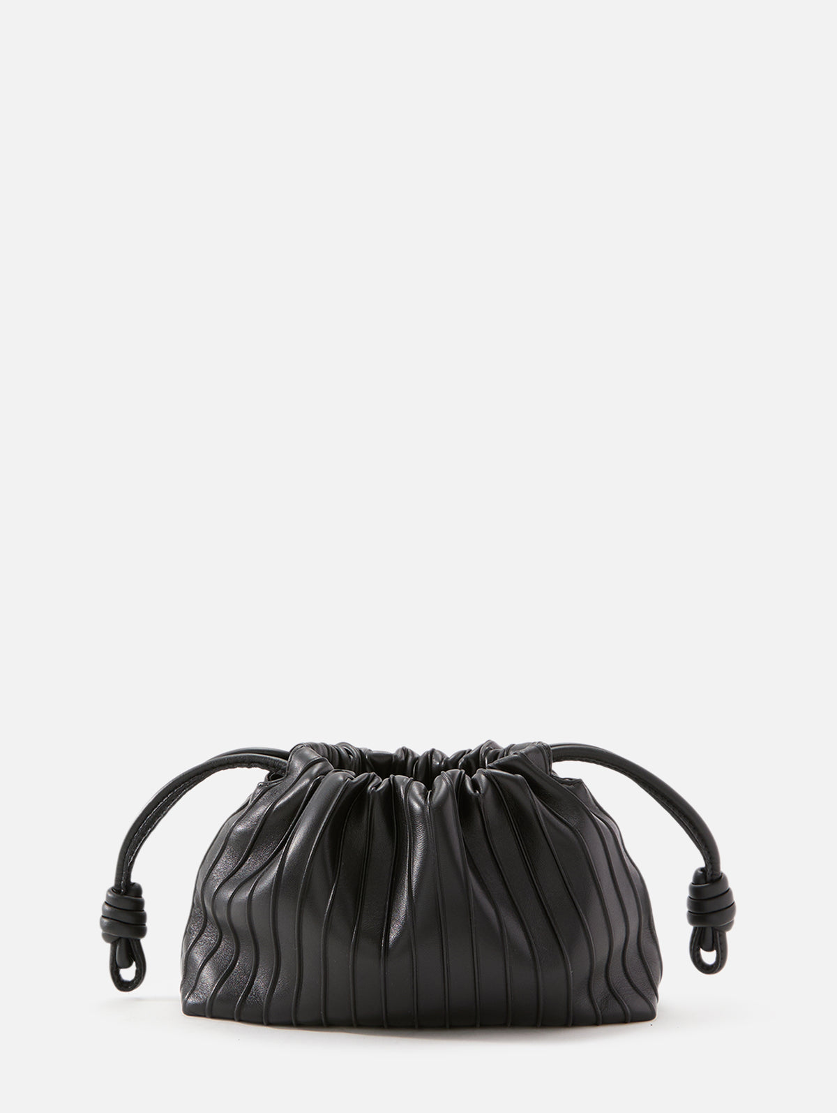 Flamenco Purse,LOEWE,BLACK,Image 1
