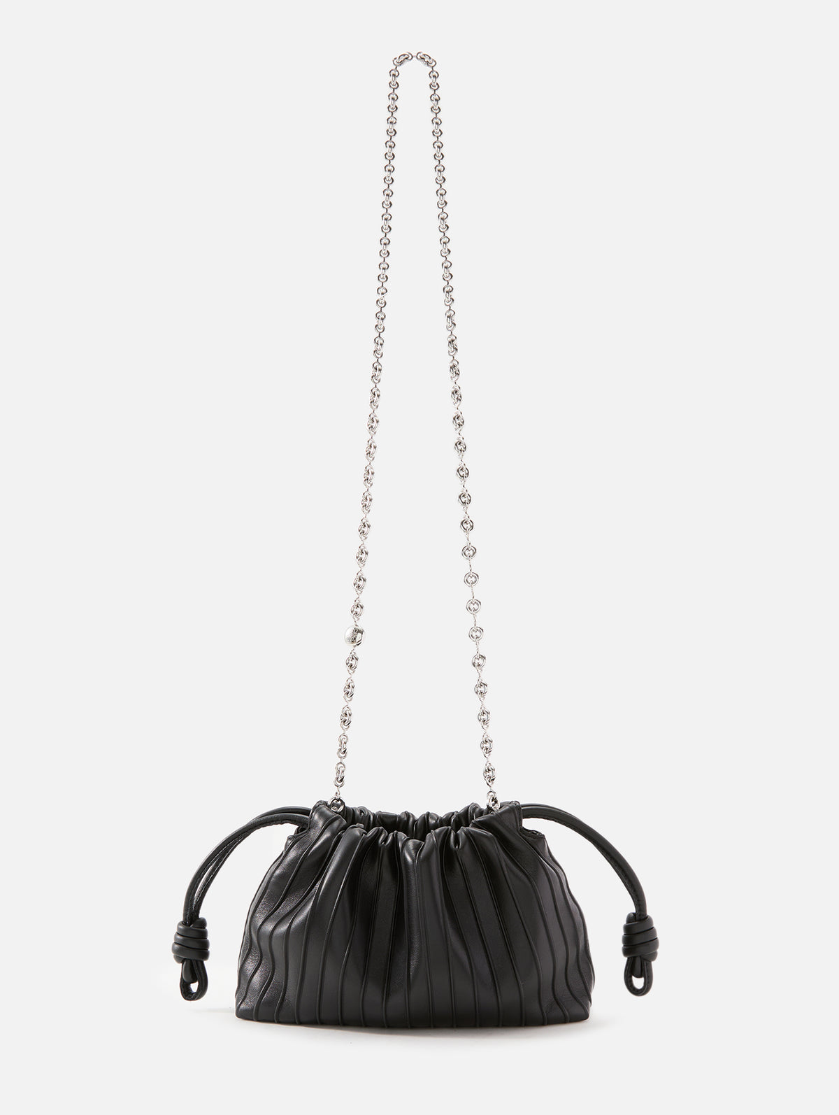 Flamenco Purse,LOEWE,BLACK,Image 3