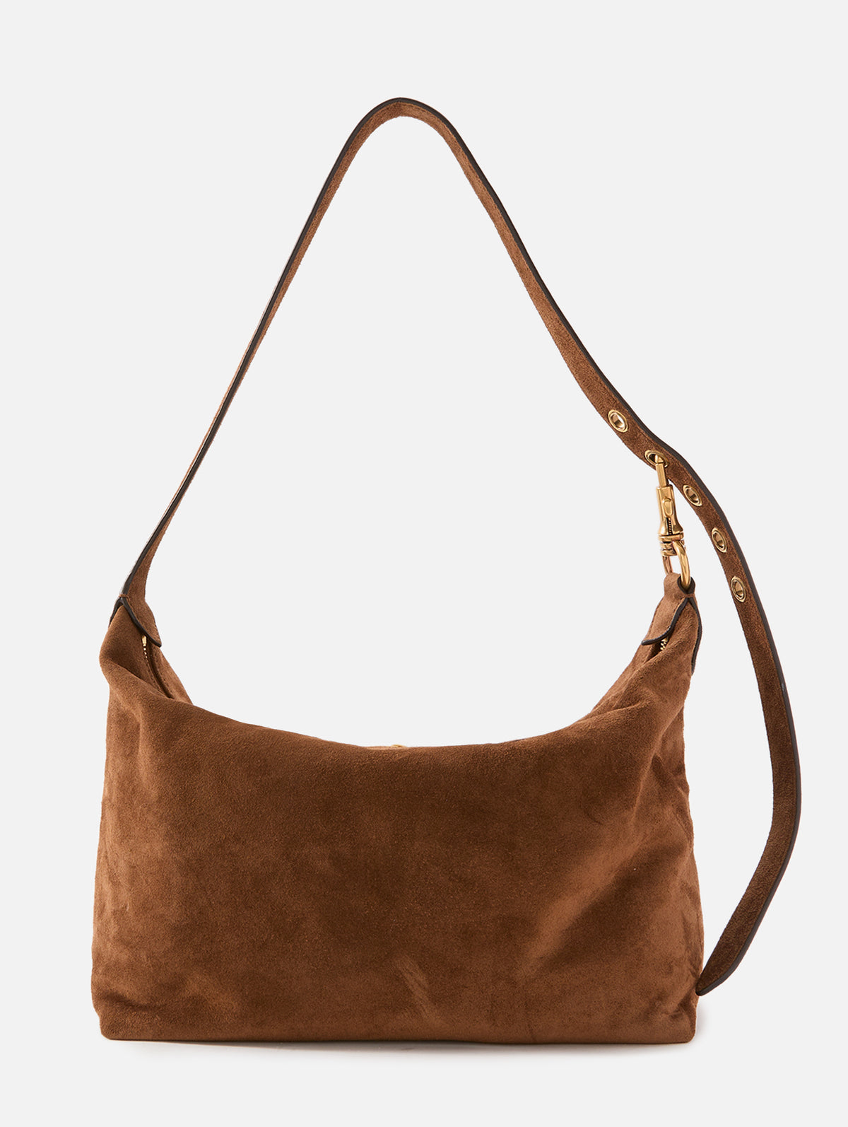 Suede Shoulder Bag,MIU MIU,CACAO,Image 2