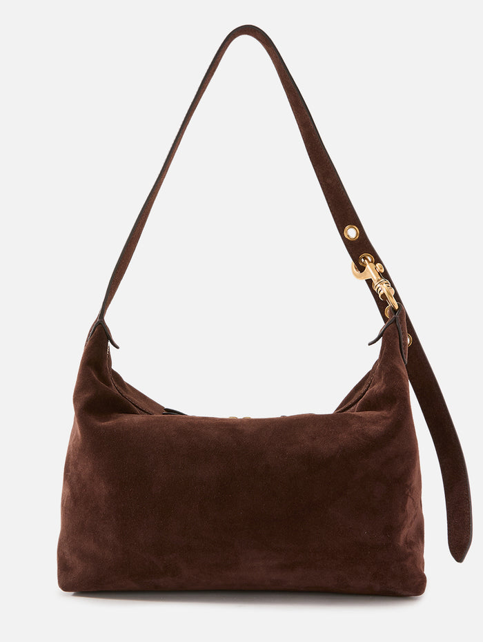 Suede Shoulder Bag,MIU MIU,MORO,Image 1
