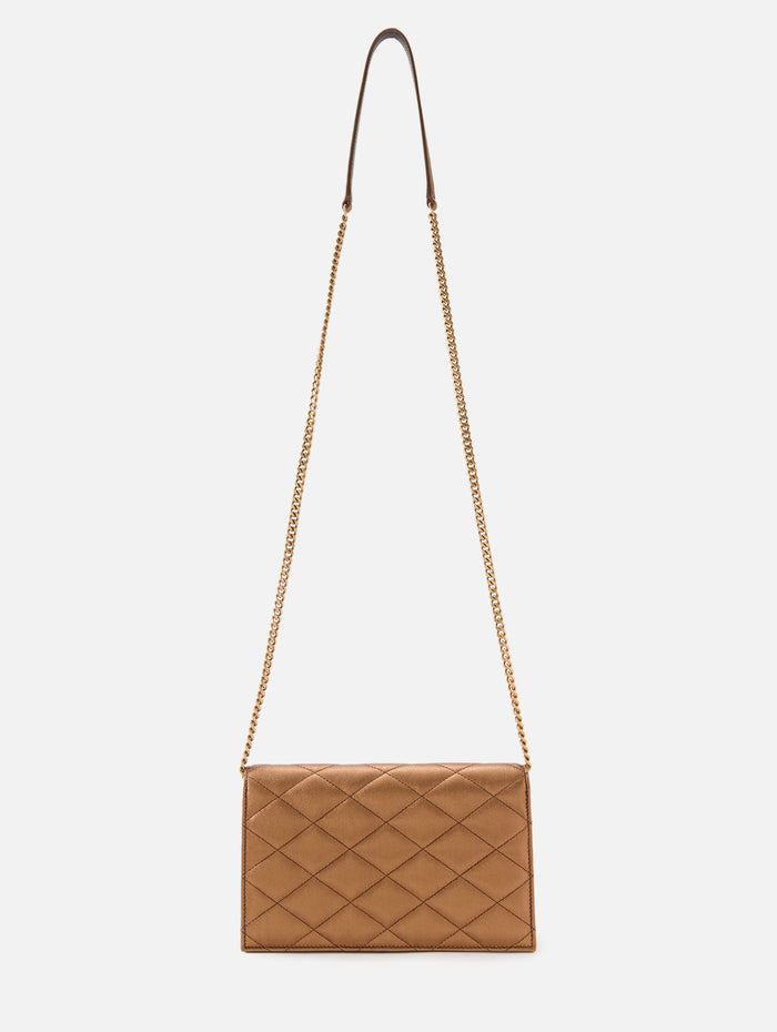 Chain Wallet,SAINT LAURENT,COOL BRONE,Image 1