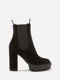 Barry Bootie,GIANVITO ROSSI,BLACK,Image 1