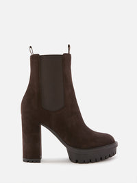 Barry Bootie,GIANVITO ROSSI,MOKA,Image 1