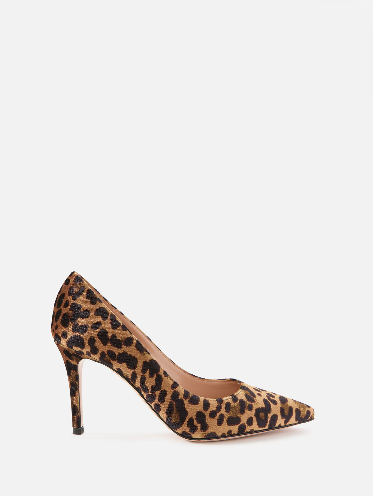 Gianvito Pump 85mm,GIANVITO ROSSI,LEOPARD PRINT,Image 1