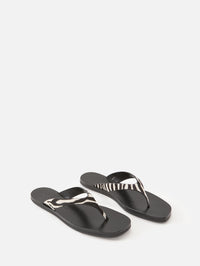 Bae Sandal,BLACK SUEDE STUDIO,ZEBRA,Image 2