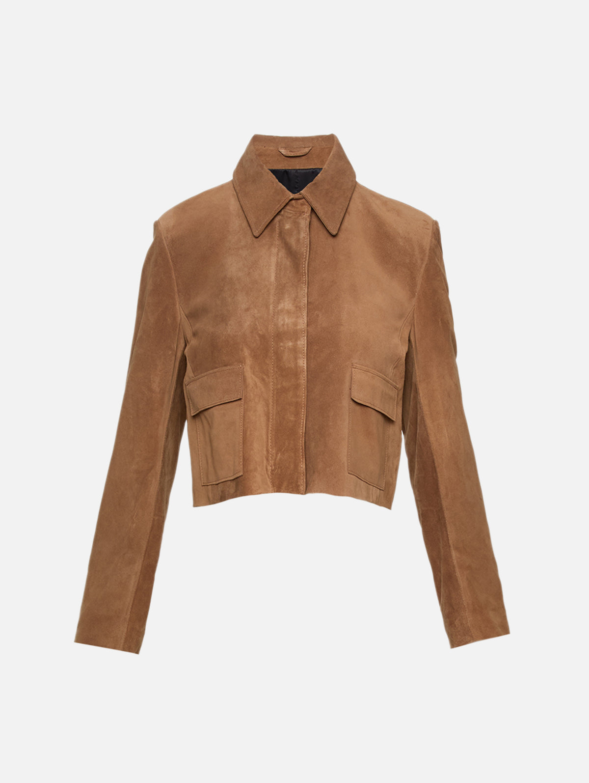 Bleeker Jacket,NOUR HAMMOUR,TOBACCO,Image 1
