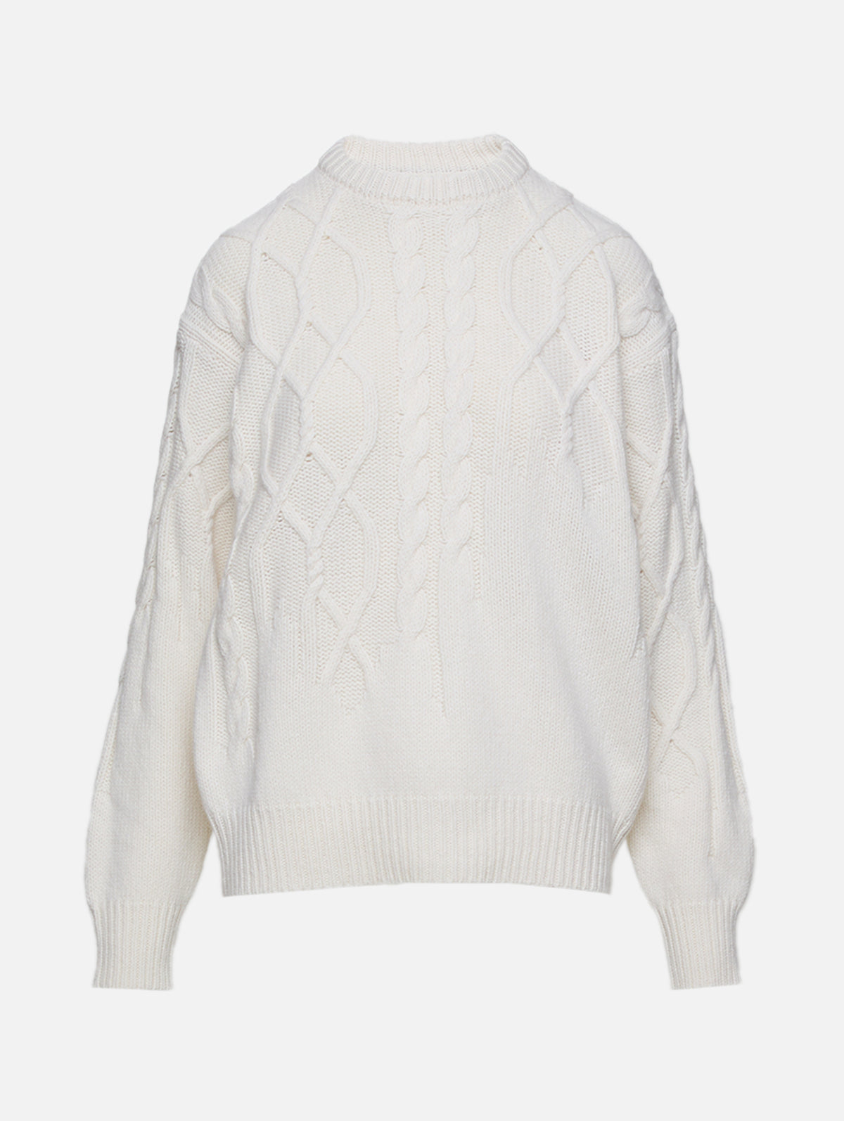 Signature Sweater,AMIYA,OFF WHITE,Image 1