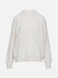Signature Sweater,AMIYA,OFF WHITE,Image 1