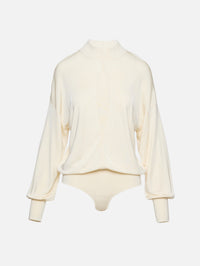 Fontana Bodysuit,GALVAN,OFF WHITE,Image 2