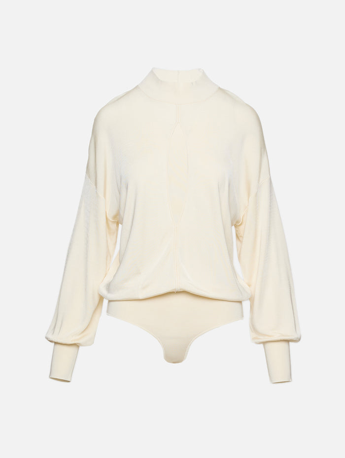 Fontana Bodysuit,GALVAN,OFF WHITE,Image 1