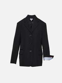 Blazer Jacket,LOEWE,BLACK,Image 2