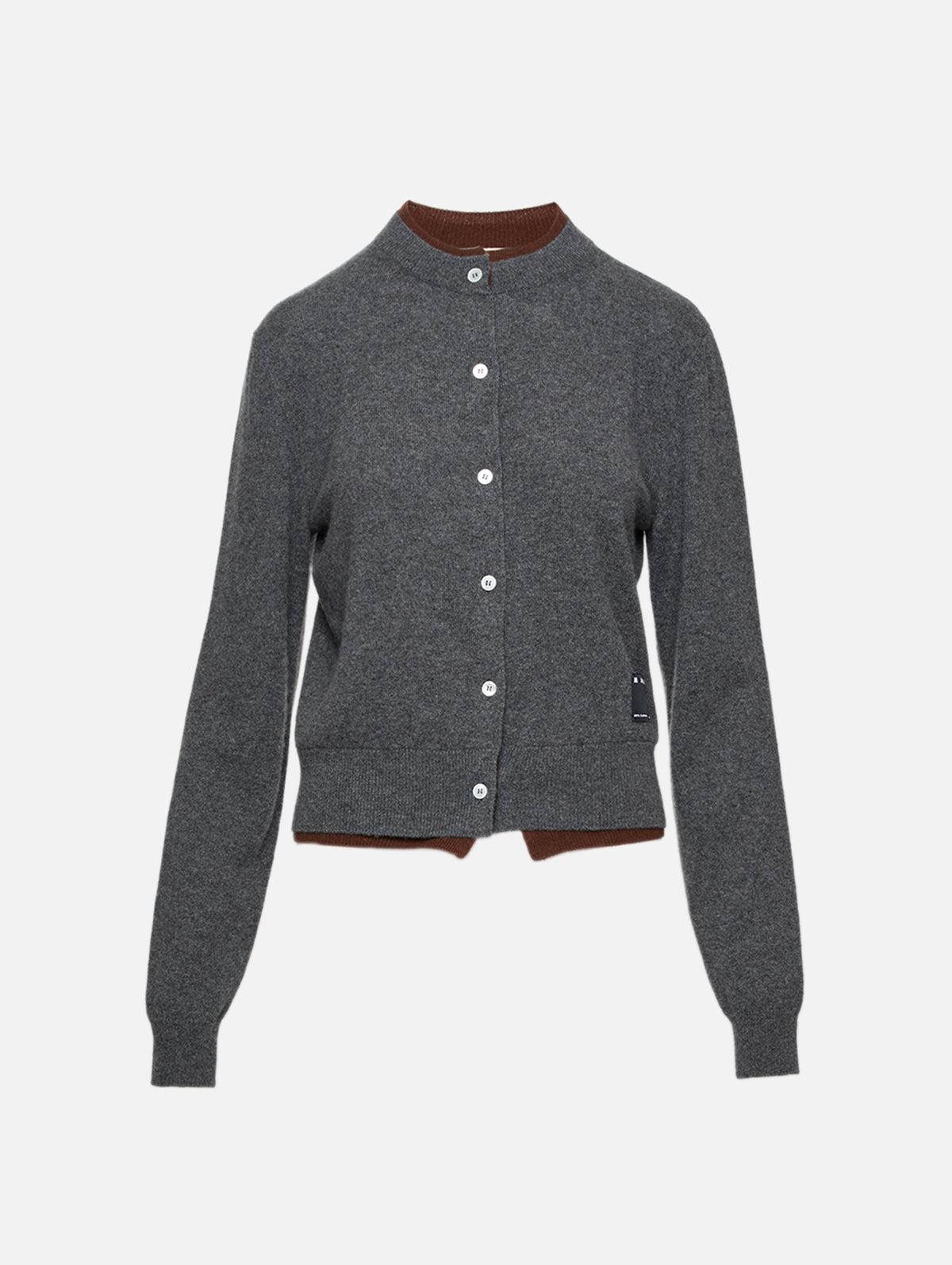 Cardigan,MARNI,GRAPHITE,Image 1