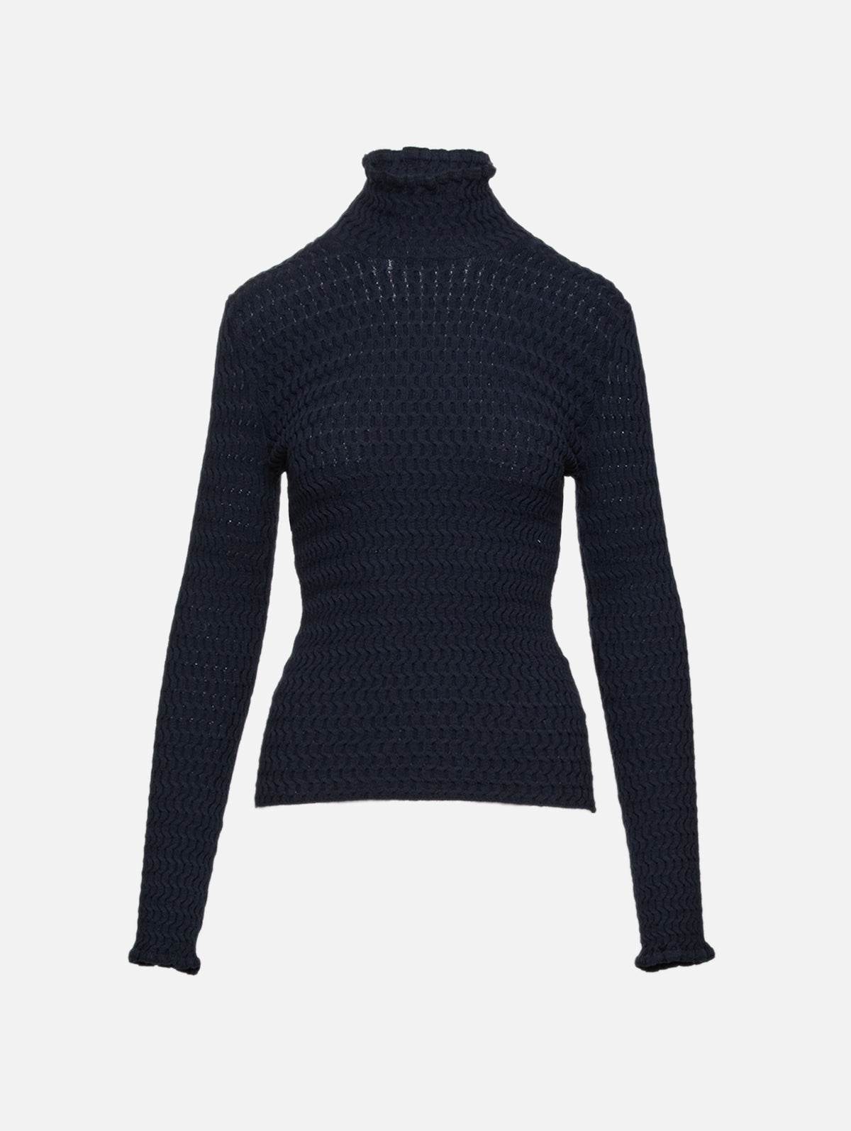 Juniper Sweater,PROENZA SCHOULER WHITE LABEL,NAVY,Image 1