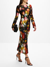 Davion Dress,DRIES VAN NOTEN,BLACK,Image 3