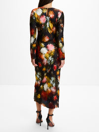 Davion Dress,DRIES VAN NOTEN,BLACK,Image 4