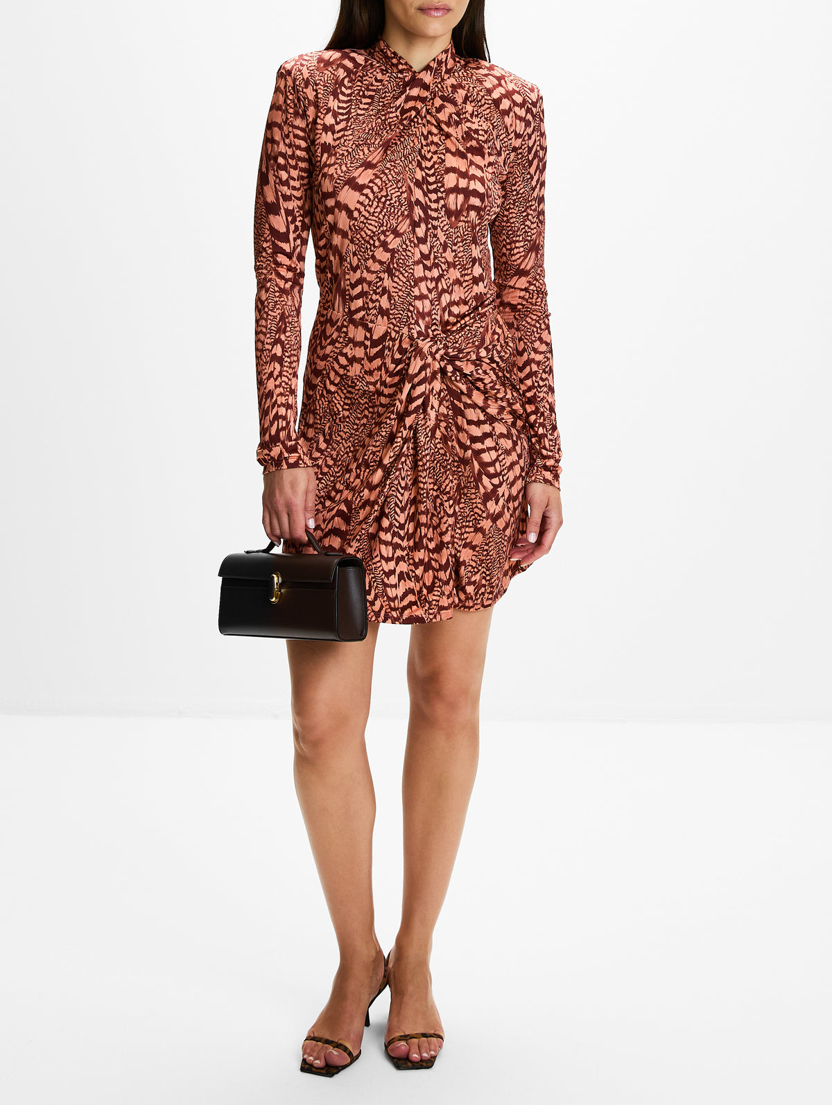 Softly Unbound Mini Dress,JOHANNA ORTIZ,WINE ROSE,Image 2