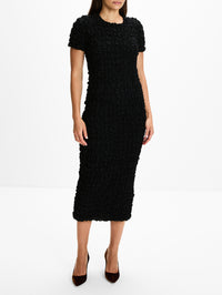 Perry Dress,KHAITE,BLACK,Image 2