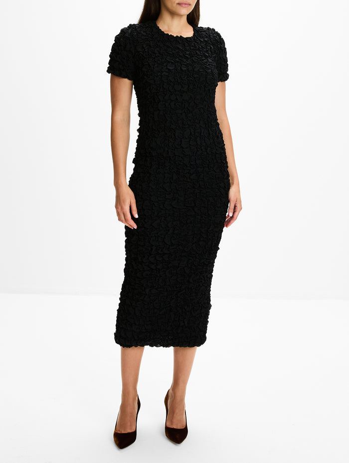 Perry Dress,KHAITE,BLACK,Image 1