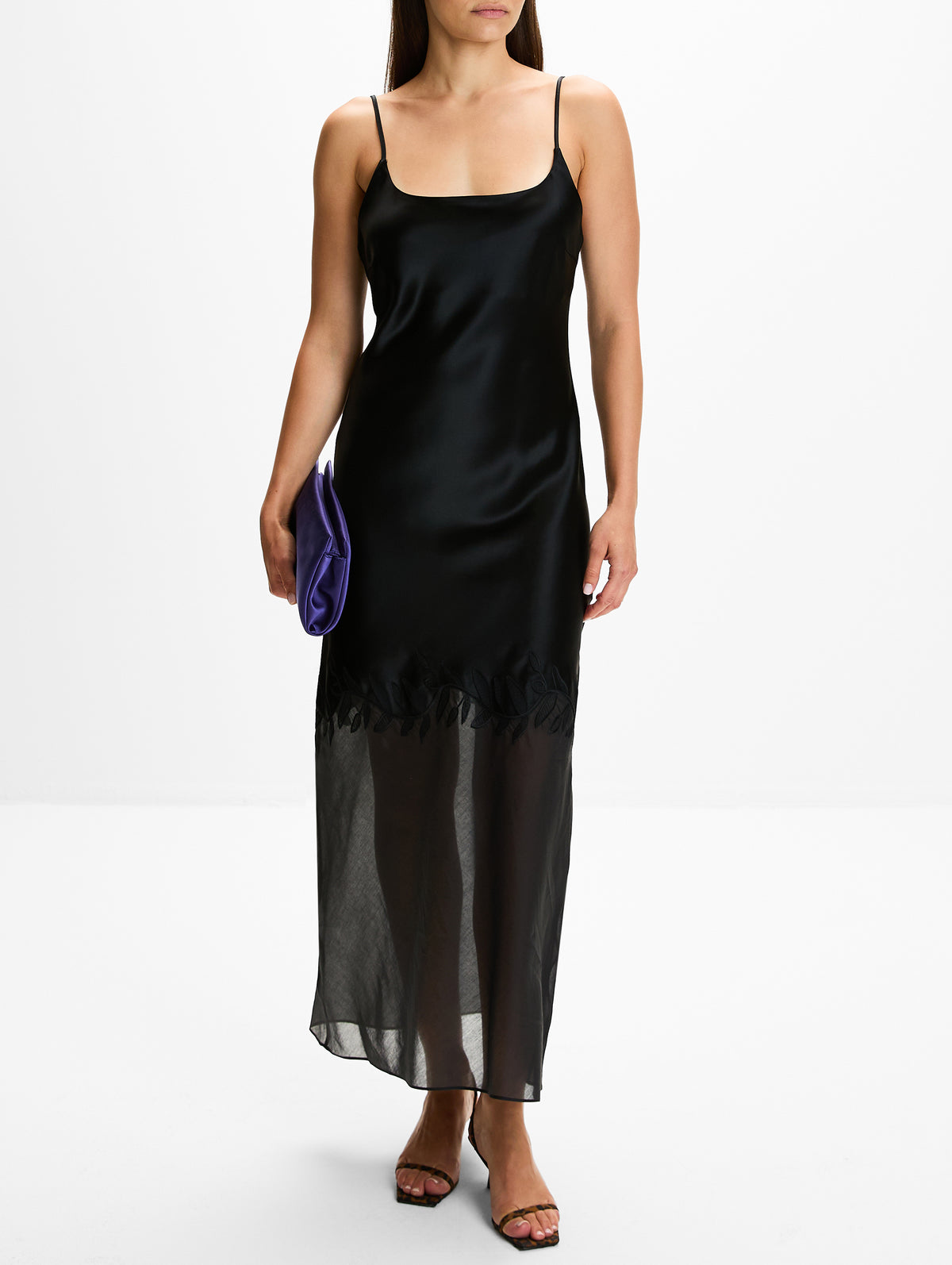 Camilla Dress,BY MALENE BIRGER,BLACK,Image 2