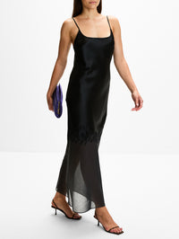 Camilla Dress,BY MALENE BIRGER,BLACK,Image 3