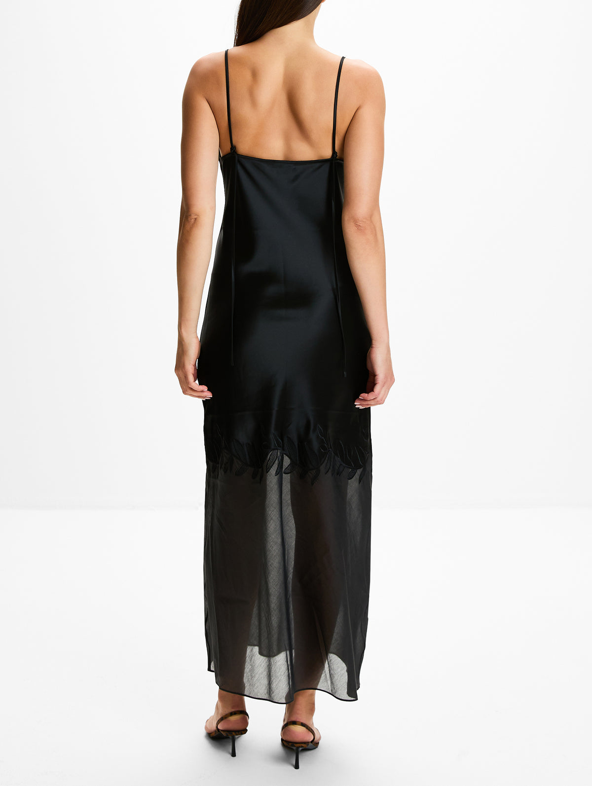 Camilla Dress,BY MALENE BIRGER,BLACK,Image 4
