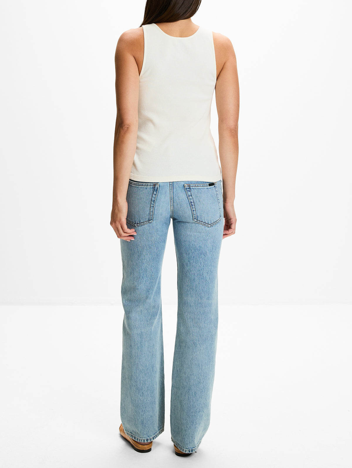 Tank,SAINT LAURENT,NATURAL BLACK,Image 3