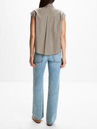 Sleeveless Blouse,MARNI,CEMENT,Image 3
