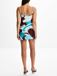 Elsa Mini Dress,ROAME,OASIS,Image 4