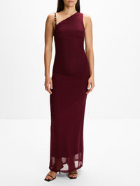 Ember Mesh Dress,ROAME,MULBERRY,Image 2