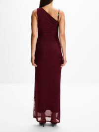 Ember Mesh Dress,ROAME,MULBERRY,Image 4