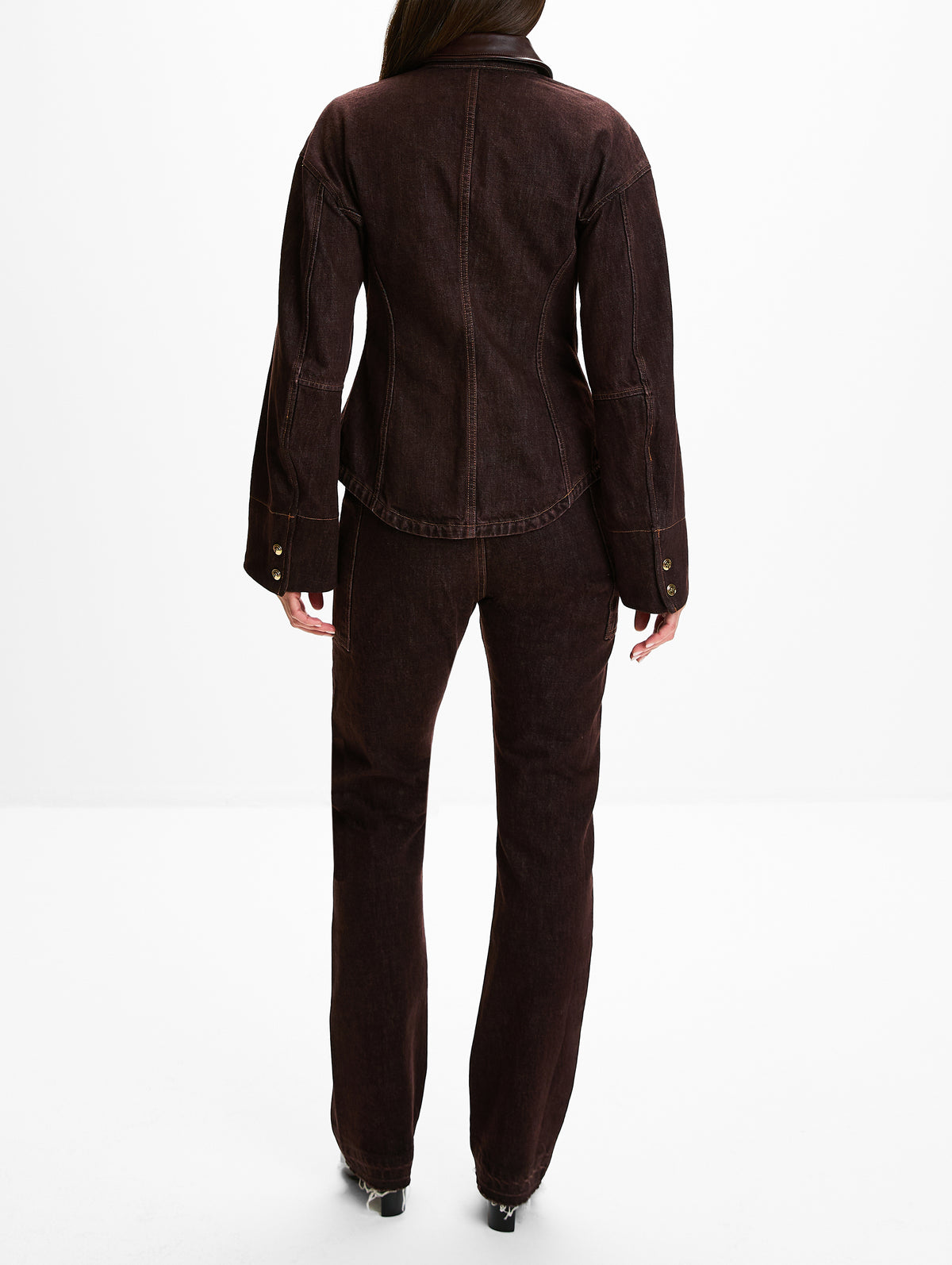 Lennox Jacket,RÙADH,BORDEAUX WASH,Image 3