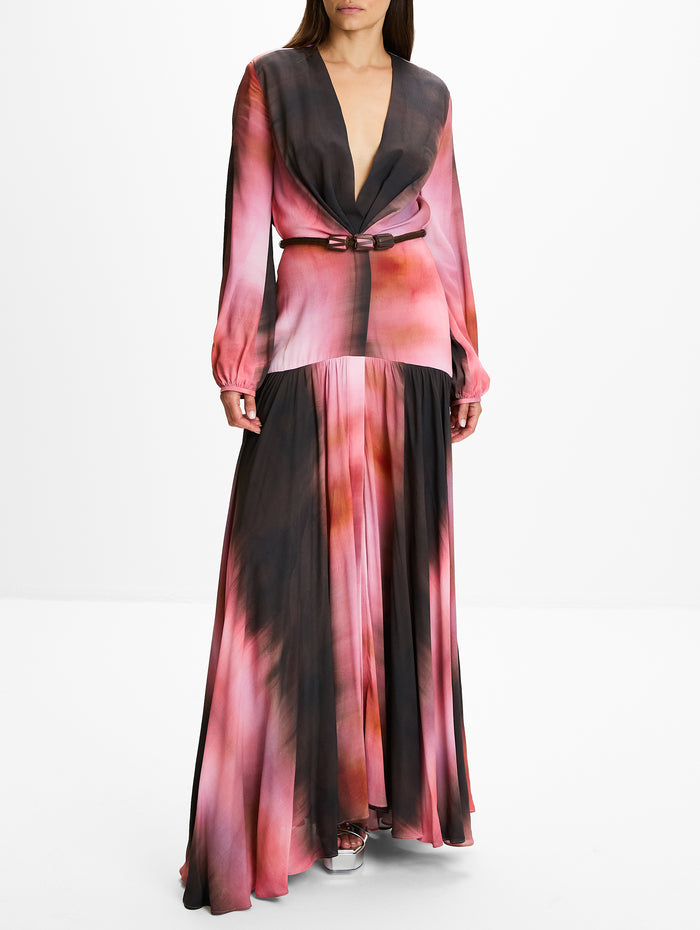 Maialen Dress,SILVIA TCHERASSI,BLUSH MIRAGE,Image 1