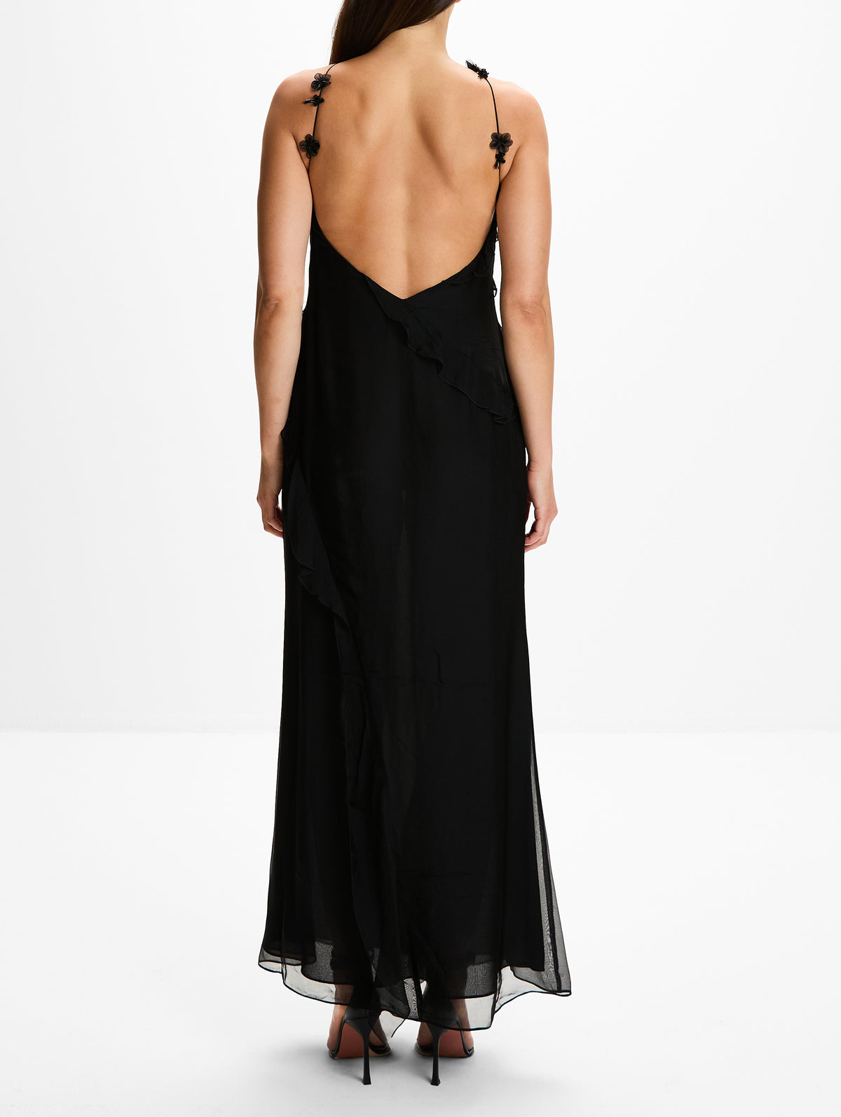 Lysia Halter Gown,SIR.,BLACK,Image 4